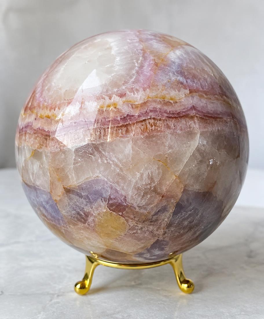 Pastel Quartz Sphere